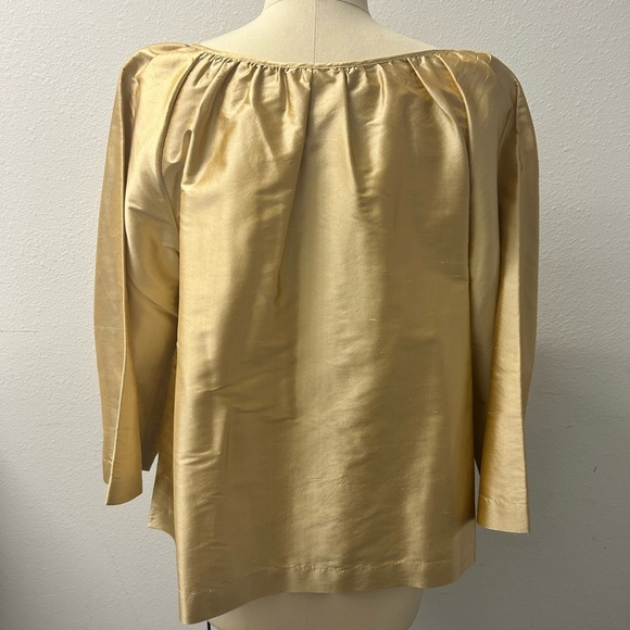 Disco vintage Gold Women's Top - Picture 2 of 2